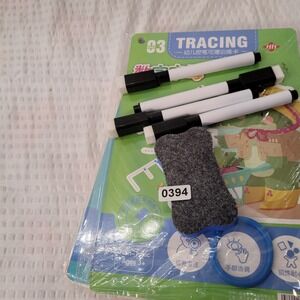 Kids Tracing Practice Set 4 Packs Dry Erase Alphabet Shapes Writing Card Ages 3+